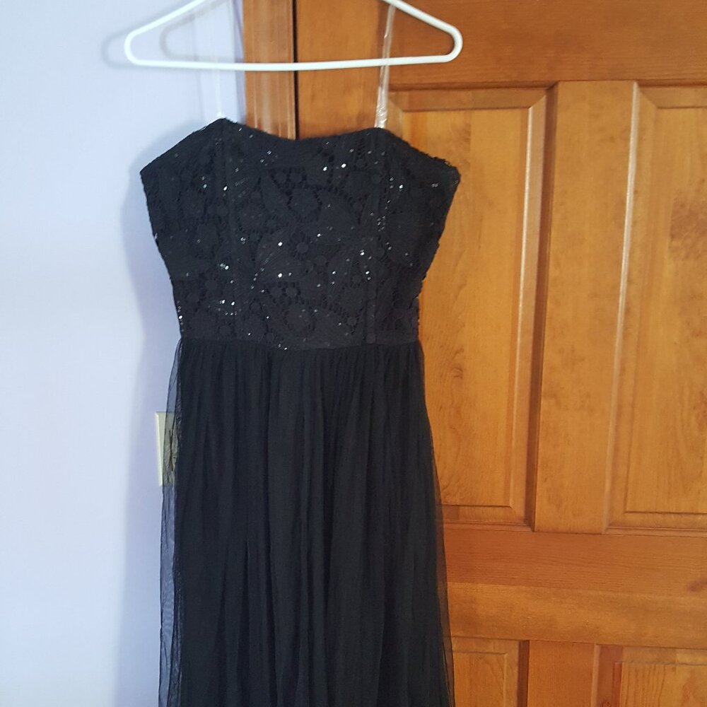 Label Ritu Kumar - Black Party wear long dress